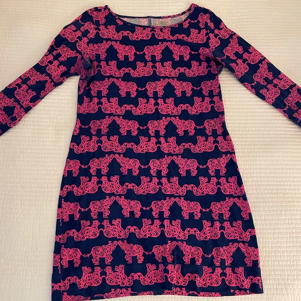 Lilly Pulitzer Elephant Print Dress